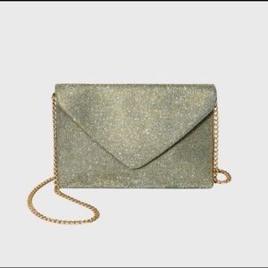 A new day Gold & Silver Shimmer Clutch Crossbody